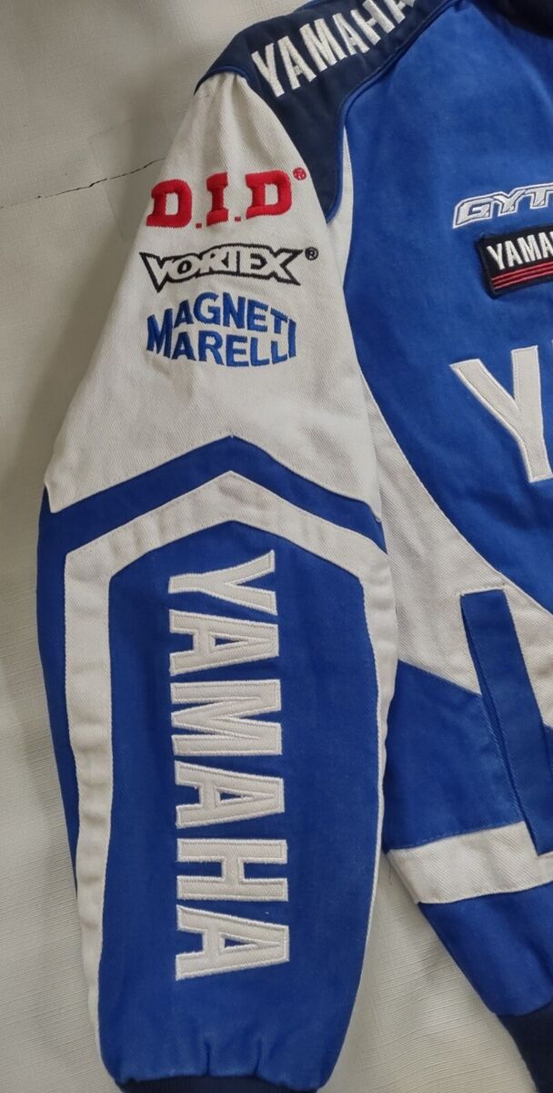 VINTAGE JH DESIGN LICENSED PRODUCT YAMAHA RACING BOMBER VINTAGE JH DESIGN LICENSED PRODUCT YAMAHA RACING BOMBER