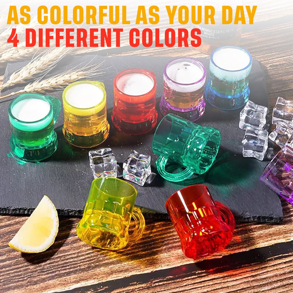 12 Spinnen-Schnapsgläser Aus Kunststoff, 45 Ml – Schwarz & Rot, In Geschenkbox Für Partys & Sammler