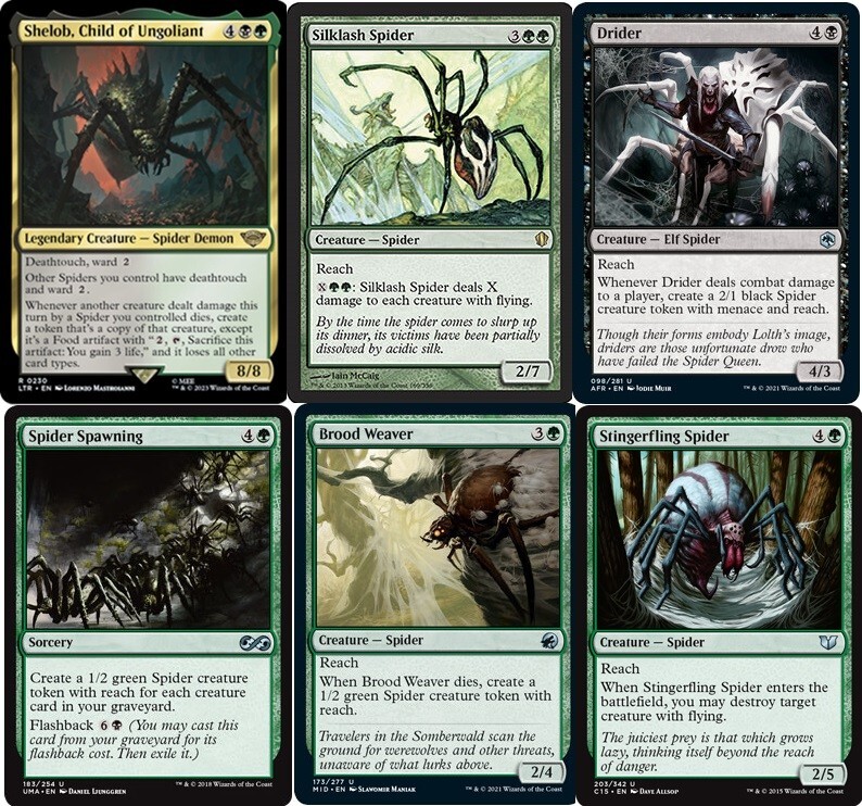 MTG Commander EDH Shelob, Child of Ungoliant 100 Card Deck Spiders - Magic - NM MTG Commander EDH Shelob, Child of Ungoliant 100 Card Deck Spiders - Magic - NM