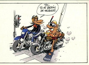 Joe Bar Team Carte Postale Toi T As Besoin De Vacances Ebay