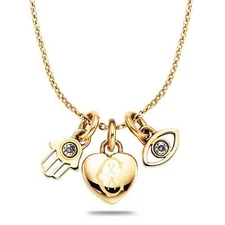 NEW CHARRIOL Forever™ Every Lucky 3-Piece Charm Gold-Tone Pendant Necklace