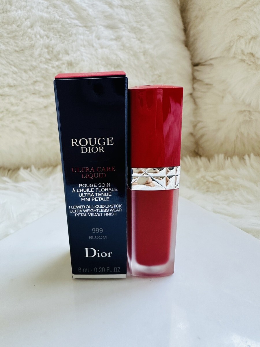 Dior Rouge Ultra Care Liquid Lipstick 999 Bloom New In Box Full