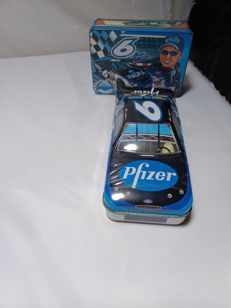 Vintage Mark Martin Collector Tins/ 1-Velveeta Cheese/ 1-Double Crisp Candy