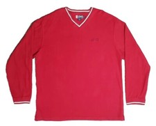 Mens Vintage Chaps by Ralph Lauren Red Sweater Size 2XL