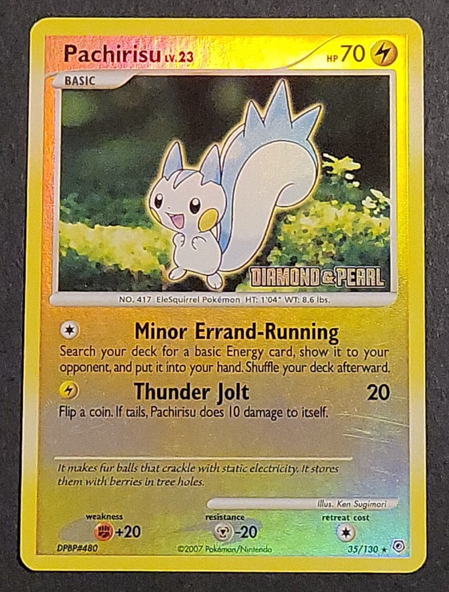 Pachirisu Pokmon TCG Cards for sale | eBay