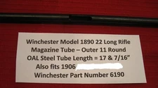 Winchester 1890 & 1906 Outer Magazine Tube 22 S, L & LR - 6190