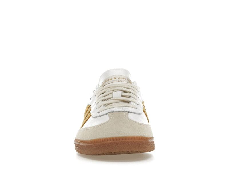 Size 7 - adidas Sporty & Rich x Samba OG White Bold Gold for Size 7 - adidas Sporty & Rich x Samba OG White Bold Gold for