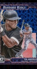 2021 Donruss Optic #7  -  TIM ANDERSON PURPLE Pandora Diamond Kings /99
