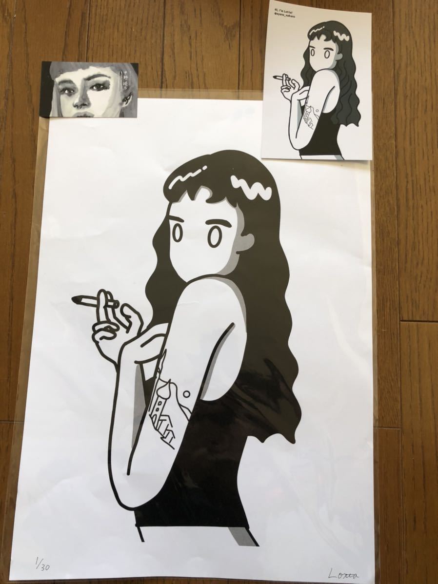 Lotta Ayano Nakano × BOTANIZE 版画 Lotta (Ayano Nakano) × BOTANIZE