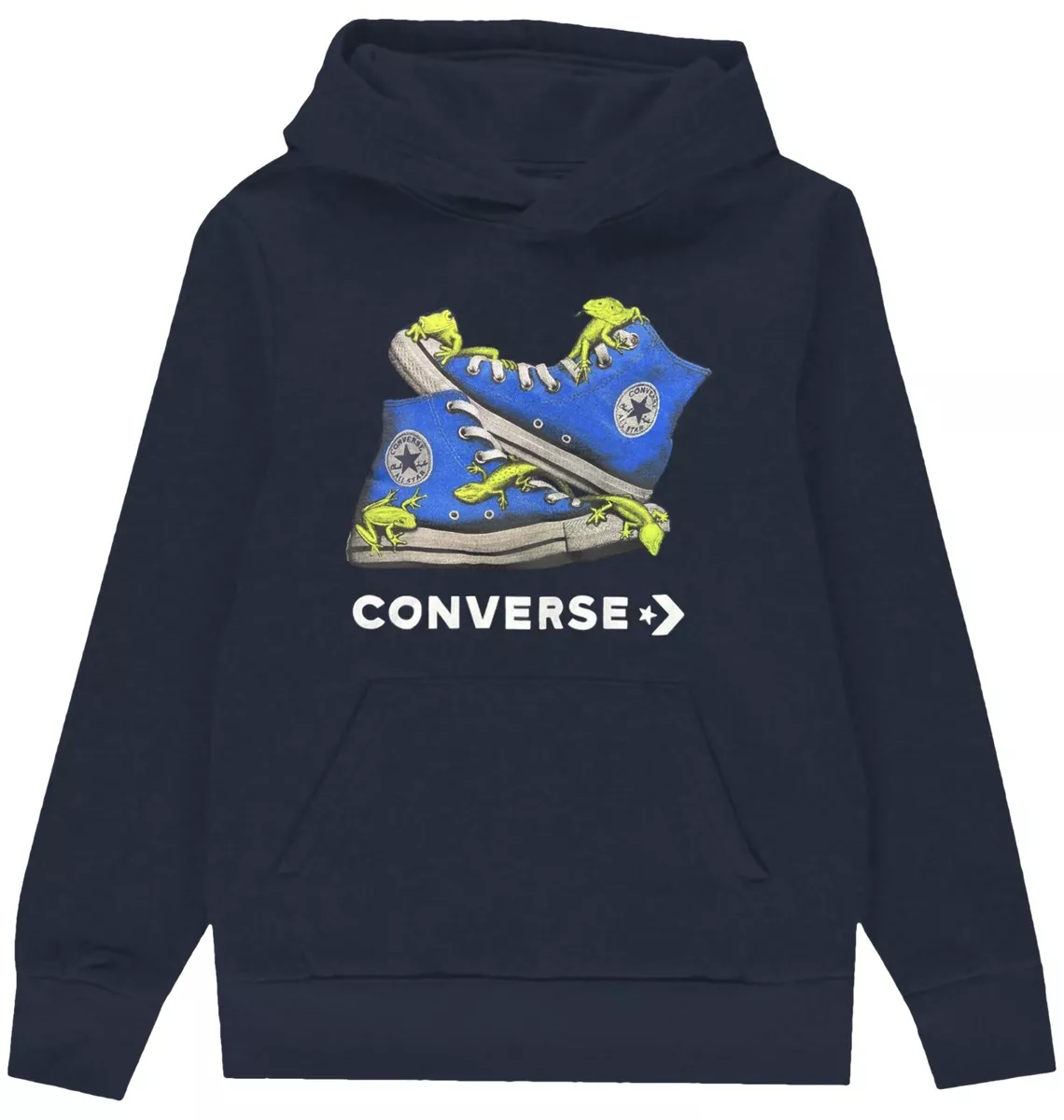 Boys converse hoody sale