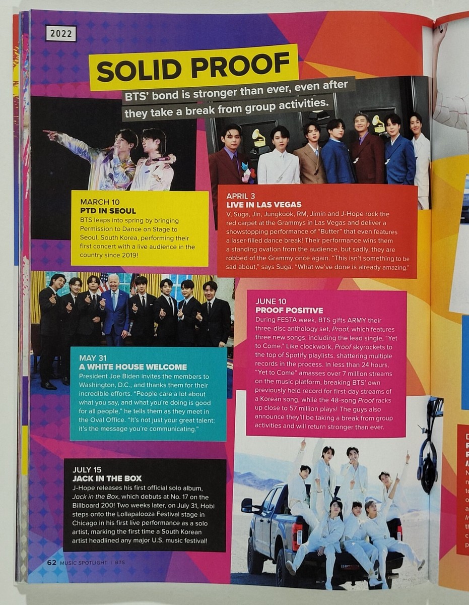 BTS Up Close and Personal 海外雑誌 BTS K-POP Superstars -UP CLOSE & PERSONAL 2023 MUSIC