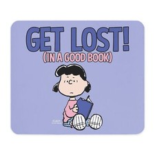 CafePress Lucy Get Lost Non-slip Rubber Mousepad, Gaming Mouse Pad 1810703001 