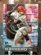 2021 Bowmans Best Baseball Jose Barrero base Rookie card RC # 79 Cincinnati Reds