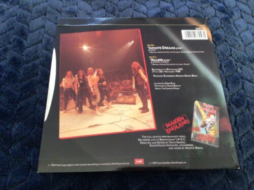 Iron Maiden Infinite Dreams7" vinyl single record - Picture 2 of 4