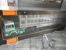 MERCEDES BENZ LPS 1632 verde trasporto bestiame 1970 camion camion Camion IXO 1:43 