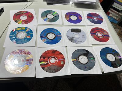 Big Not For Resale PC Game Lot -12 Games, Need For Speed, Orly s, Living Books +