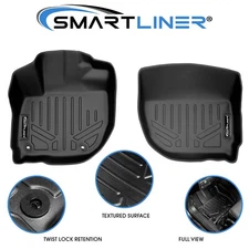 SMARTLINER Custom Fit Floor Mats 1st Row Liner Set OEM 2015-2020 Honda Fit HR-V