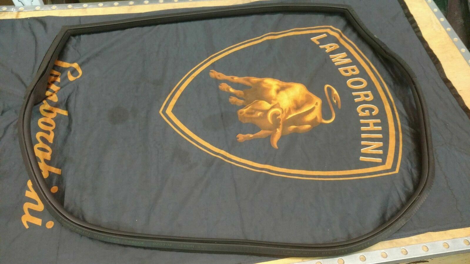 LAMBORGHINI GALLARDO LP560 DRIVER LEFT SIDE INNER DOOR GASKET SEAL OEM 400831707