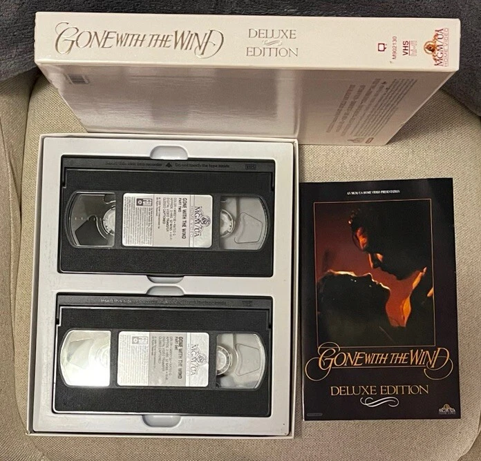 Gone With the Wind ~ VHS 1992 Deluxe Edition Two VHS Tape Set Foto 3 de 3