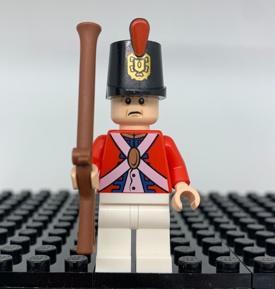 グランドディスタンス　Reolutition soldiers LEGO Revolutionary War Soldiers Minifigure Lot (100% Genuine LEGO