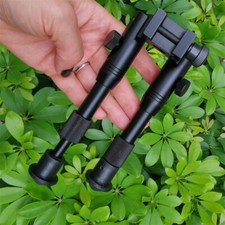 Bipiede fucile da caccia 6"/9" gamba regolabile attacco morsetto 20mm Picatinny Rail