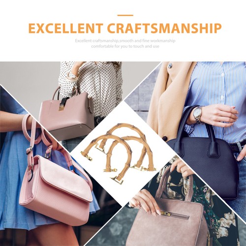 3 pezzi accessori borsa ragazza premium creativi pratici manico borsa delicato fai da te - Foto 4 di 12