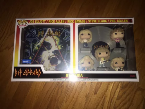 Funko Pop! Album Deluxe: Def Leppard - Hysteria Vinyl Figures (2022 Limited Ed.)