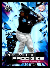 2019 Bowman Platinum Anthony Seigler Prismatic Prodigies #PPP-31 - Yankees