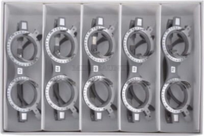5 Pcs Gray New Eyeglass Tf-A Optometry Lens Trial Frame Optical qy