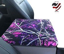 Fits Ram 2014-2026 Muddy Girl Auto Armrest Center Console Cover USA Made C2
