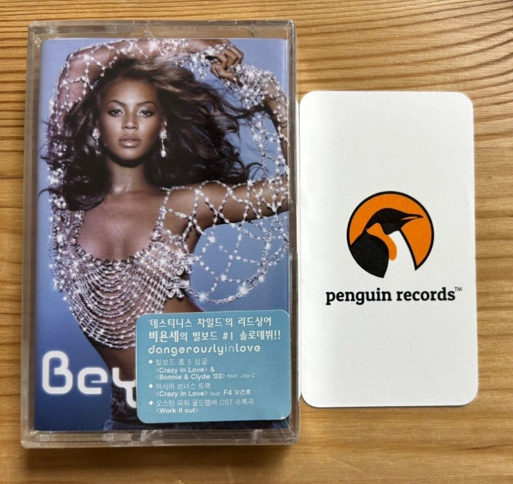BEYONCE - DANGEROUSLY IN LOVE CASSETTE TAPE KOREA EDITION BRAND