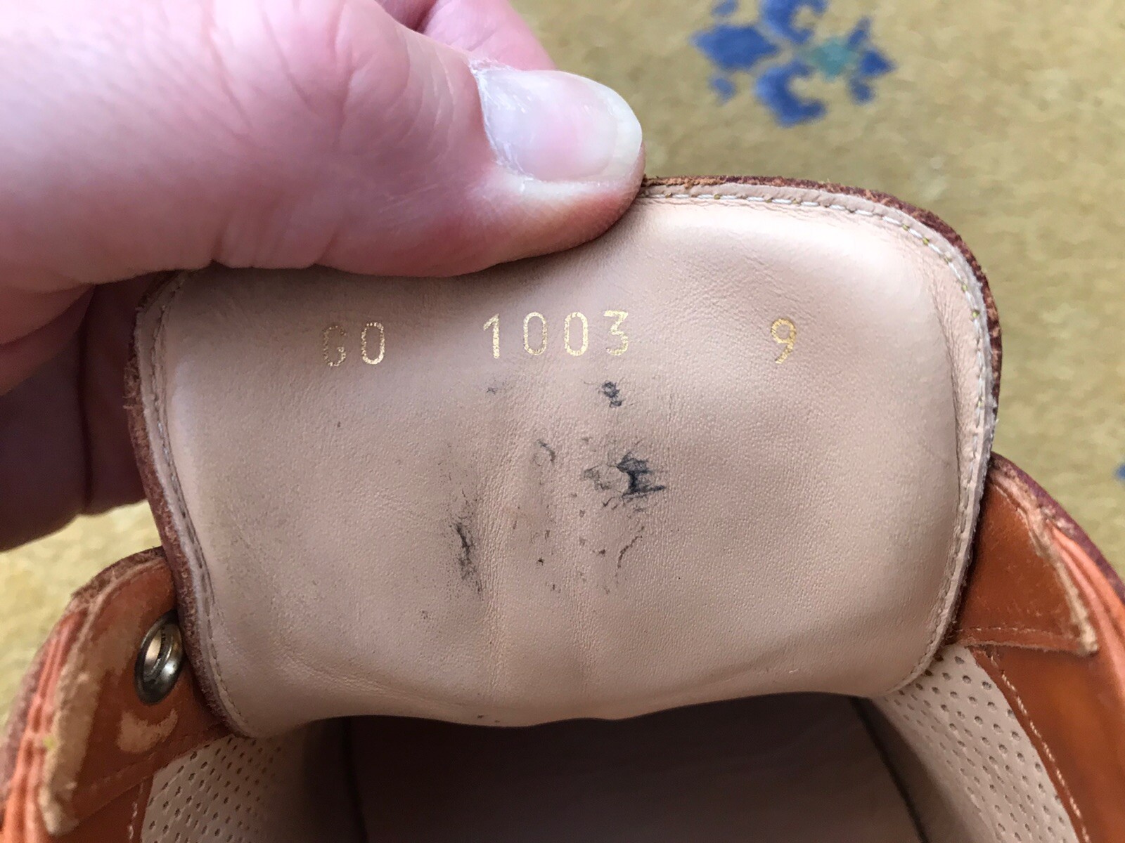 Louis Vuitton Trainers Sneaker Shoes Tan Brown Leather Mens UK 9 US 10 EU 43 thumbnail 17