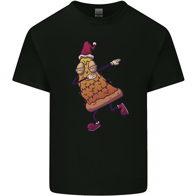 A Slice of Christmas Pizza lustiges Xmas Kinder T-Shirt Kinder