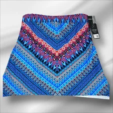 NWT Miraclesuit Bandini Size 16 Tankini Top Casablanca Print $152 Cruise Resort