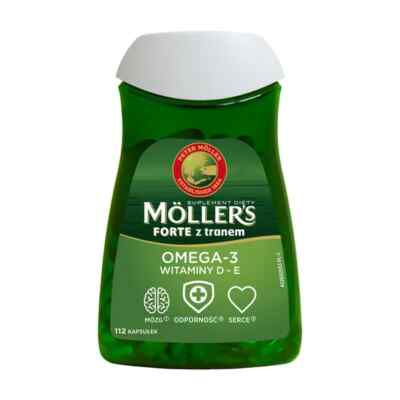 Mollers Omega 3 Forte Möllers Norwegian Fischöl EPA DHA Vitamin D3 E 112 Kapseln
