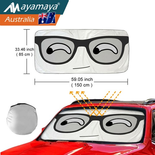 Car Windscreen Sun Shade Folding Windshield Sunshade Front Window Visor