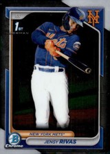 JENSY RIVAS RC 2024 Bowman Chrome Prospects Base #BCP-251 Pre-Rookie M ID:115355