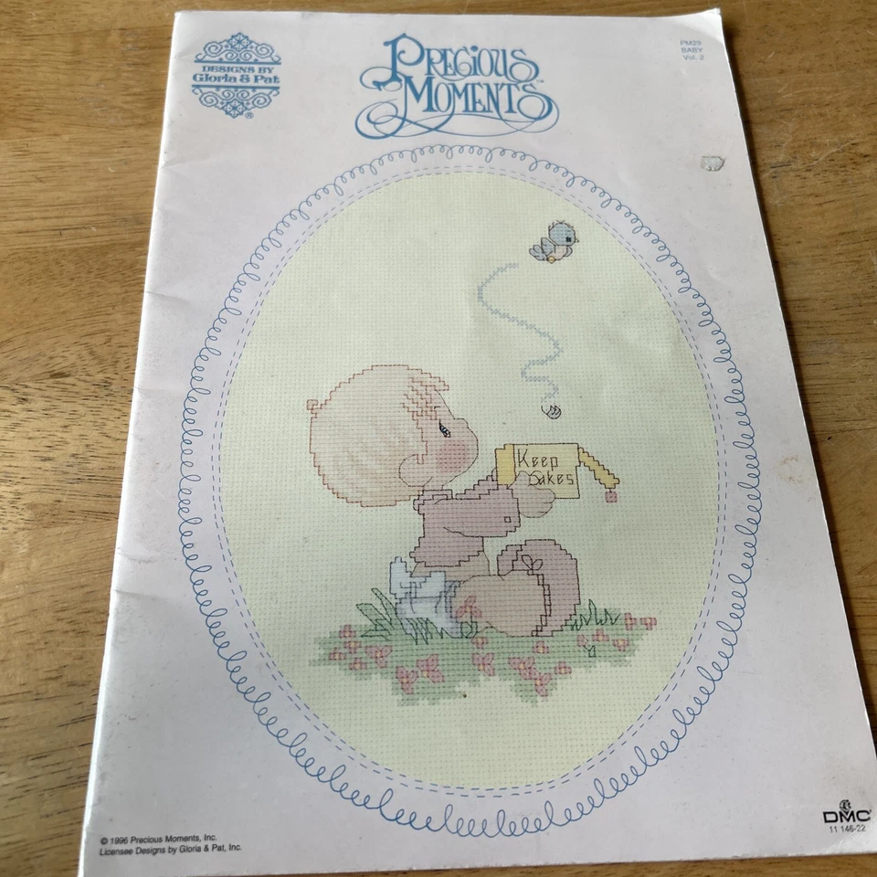 Precious Moments Cross Stitch Book - PM29 Baby Vol 2 Gloria & Pat - Image 2 of 4
