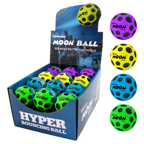1x Waboba Moon Ball Bounces up to 30 meters high! Crazy, gravity-defying Gift - Bild 1 von 24