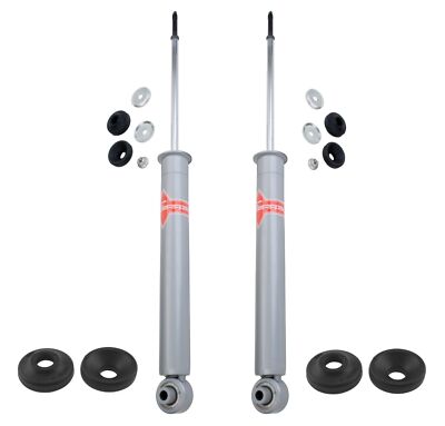 Rear Shock Absorbers and Upper Mounts Kit KYB Gas-a-just For Nissan 300ZX 84-89
