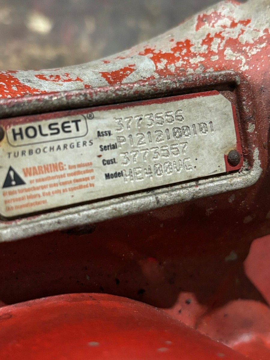 OEM Holset HE400VG Turbocharger off Cummins ISX12 Engine