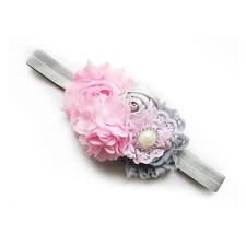 Baby Girl Floral Headbands Pink Flower Crown Newborn Toddler Hair Accessories