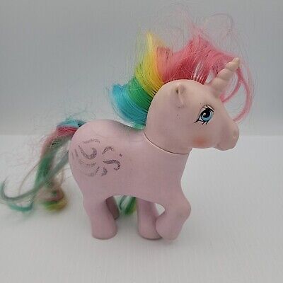 Vintage 1983 Hasbro My Little Pony G1 Windy Unicorn with Vintage 1983 Hasbro My Little Pony G1 Windy Unicorn with