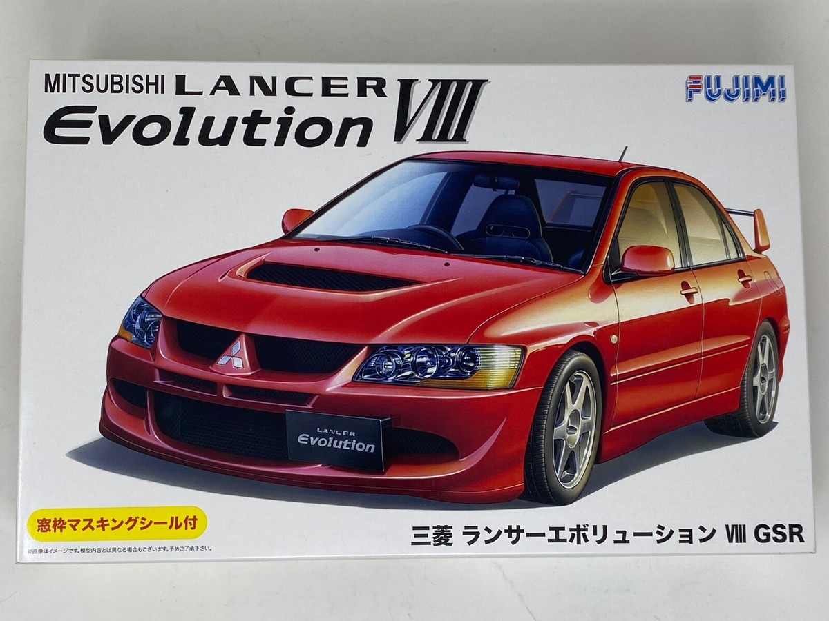 Fujimi 1/24 Scale Mitsubishi LANCER Evolution VIII GSR
