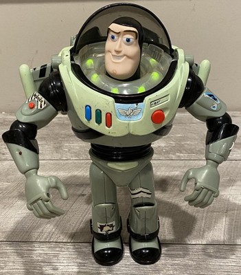 Toy Story 2 - Night Control Buzz Lightyear Action Figure RARE Working