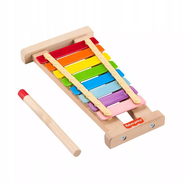 Fisher-Price. HXV13 Drewniane CymbałKi, Ksylofon Fisher Price-image
