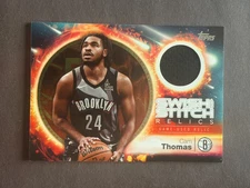 2025-26 Topps - CAM THOMAS #SST-CT - Swish and Stitch Relics - Nets