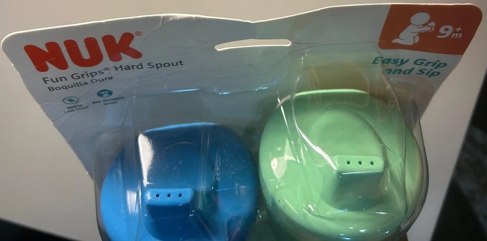 Nuk Sippy Cup Fun Grips Hard Spout 10 Oz 2 Pack  New - Image 3 of 4