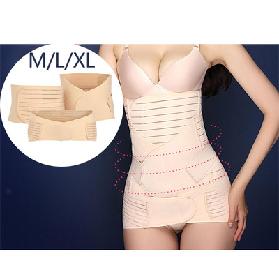 3 in 1 Wochenbett Gürtel Mieder Shapewear nach der Geburt Bandage für Frauen Wochenbett