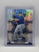 2022 Panini Mosaic - Frank Schwindel #189 White Sparkle Mosaic Prizm